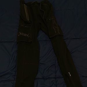 ASRV black core division cargo zip joggers - Size M